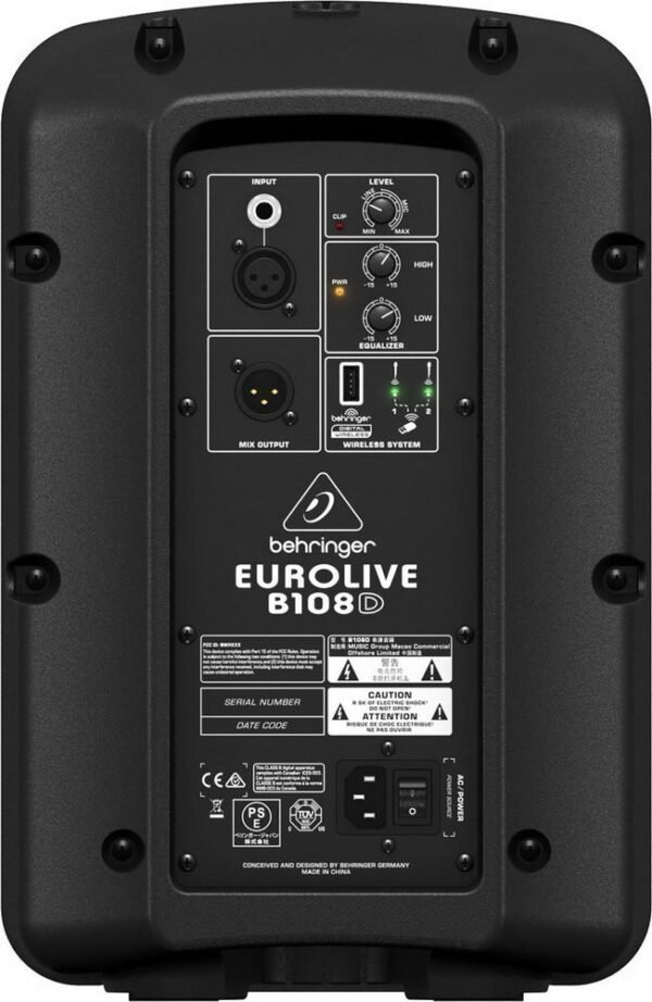Активна акустична система Behringer B108D