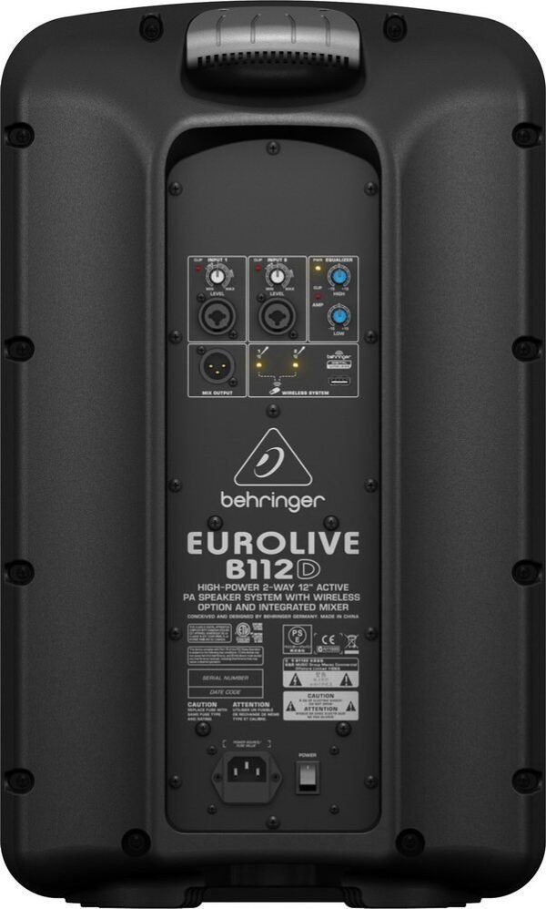 Активна акустична система Behringer B112D