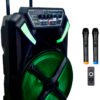 Мобільна акустична система Big 300BAT New (USB/MP3/FM/BT/TWS + 2pcs VHF mic)