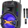 Мобільна акустична система Big 250BAT New (USB/MP3/FM/BT/TWS + 2pcs VHF mic)