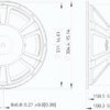 Динамік для акустичної системи Lavoce SSF153.00-8