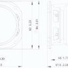Динамік для акустичної системи Lavoce FSF030.70-8