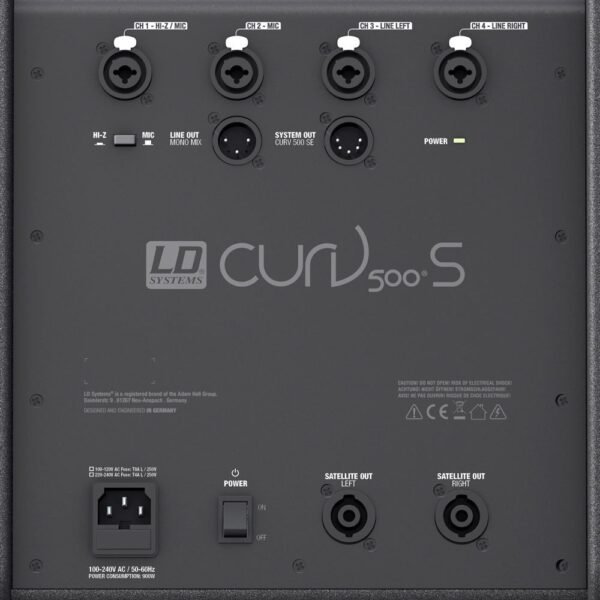 Акустичний комплект LD Systems CURV 500 PS