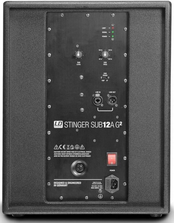 Активний сабвуфер LD Systems Stinger SUB 12 A G2