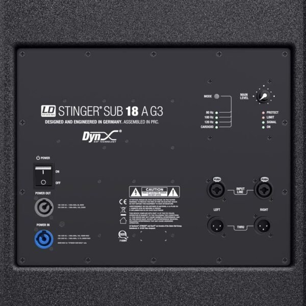 Активний сабвуфер LD Systems Stinger SUB 18 A G3