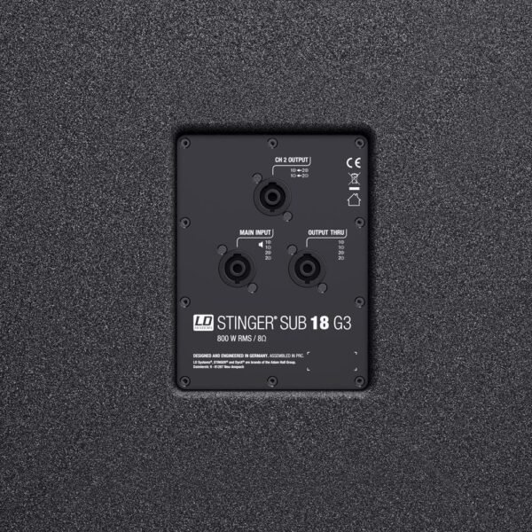 Пасивний сабвуфер LD Systems Stinger SUB 18 G3