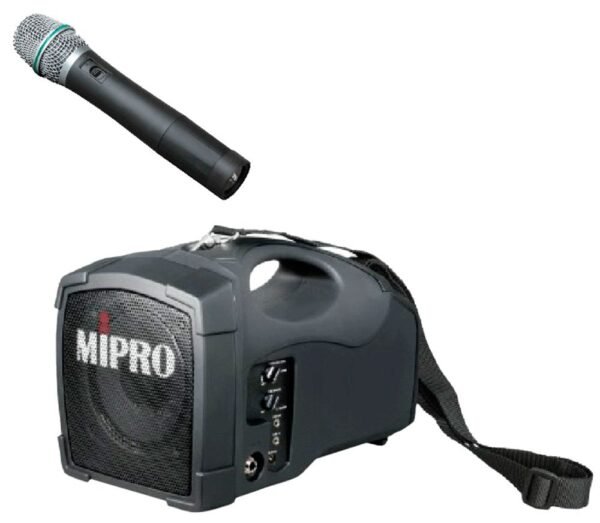 Мобільна акустична система Mipro MA-101V/MH-203a (206.400 MHz)