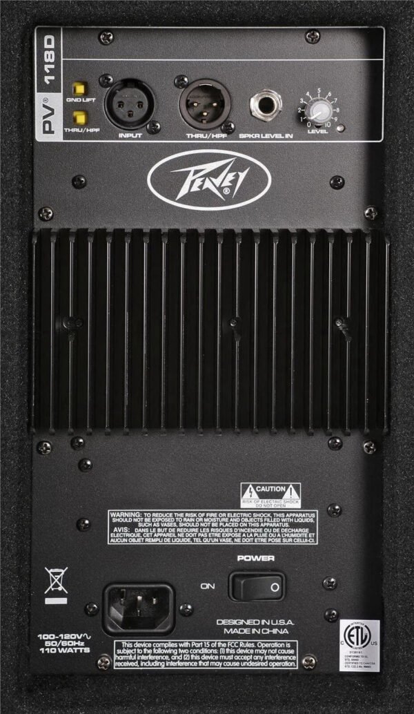 Активний сабвуфер Peavey PV118D