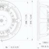 Динамік для акустичної системи Lavoce WAF122.50-4