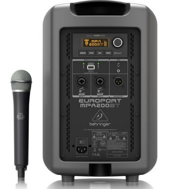Мобільна акустична система Behringer MPA200BT