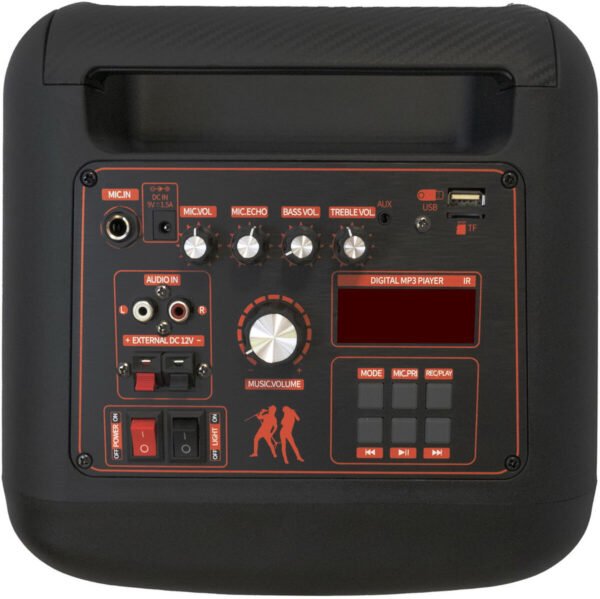 Мобільна акустична система Big JB X828 USB/MP3/FM/BT/TWS + 2pcs VHF mic