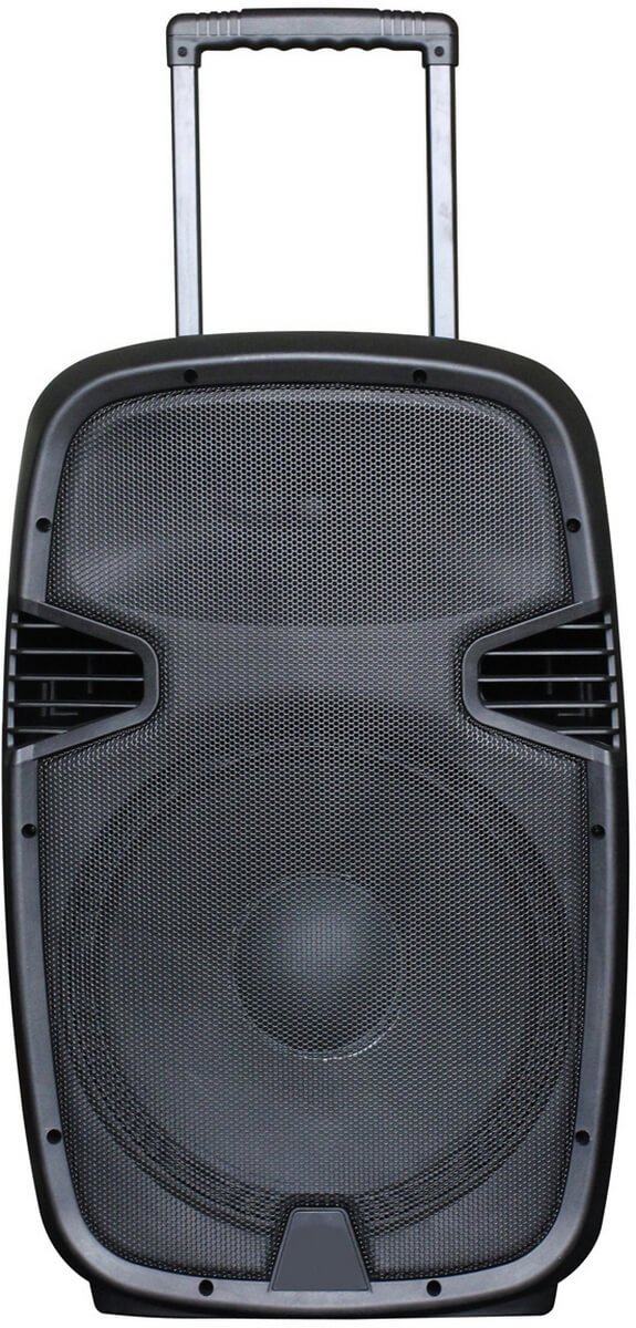 Мобільна акустична система Big JB12RECHARGE350+MP3/Bluetooth+20V INVERTER+2pcs VHF mic