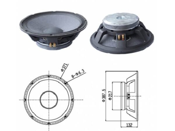 Динамік для акустичної системи Biema BML-L1501