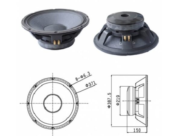 Динамік для акустичної системи Biema BML-L1502