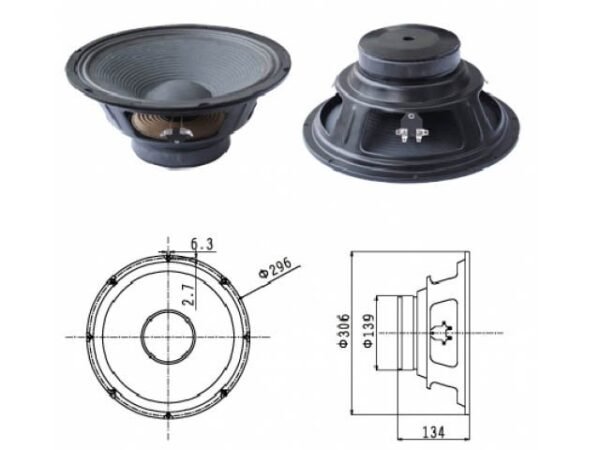 Динамік для акустичної системи Biema BML-T1202