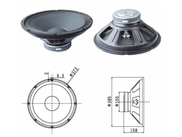 Динамік для акустичної системи Biema BML-T1501