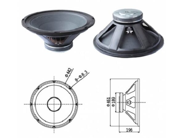 Динамік для акустичної системи Biema BML-T1801