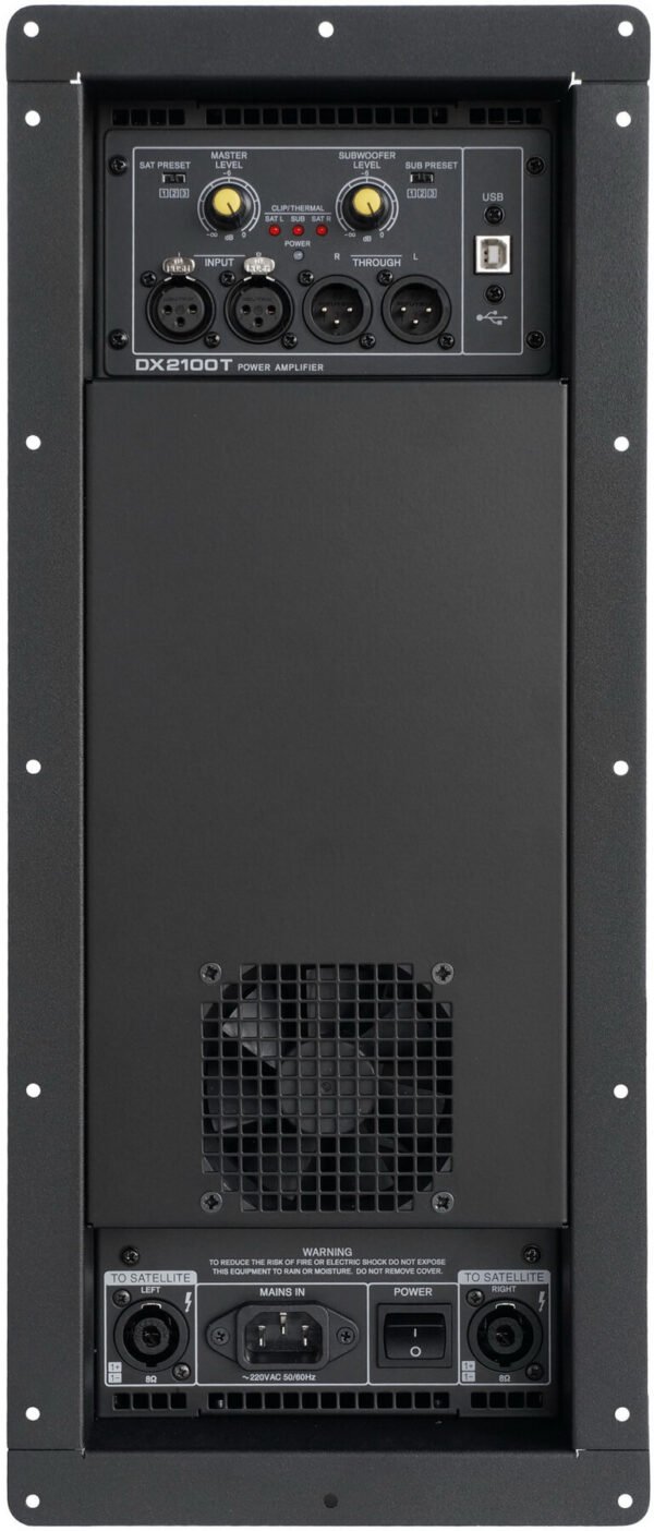 Вбудований підсилювач Park Audio DX2100T-8 DSP