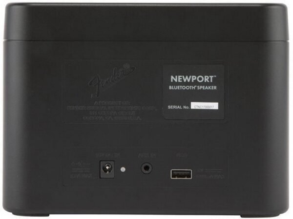 Портативна акустична система Fender Newport Bluetooth Speaker Black