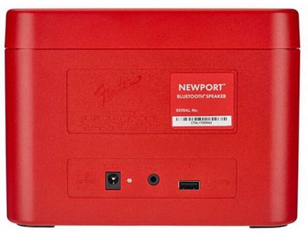 Портативна акустична система Fender Newport Bluetooth Speaker Dakota Red