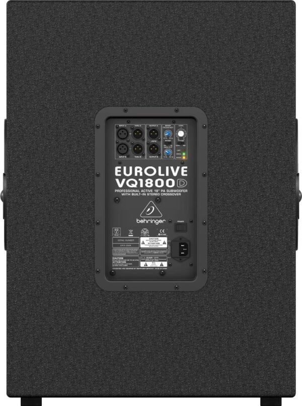 Активна акустична система Behringer VQ1800D