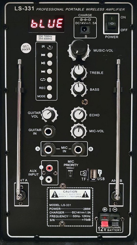 Мобільна акустична система SoundKing LS331