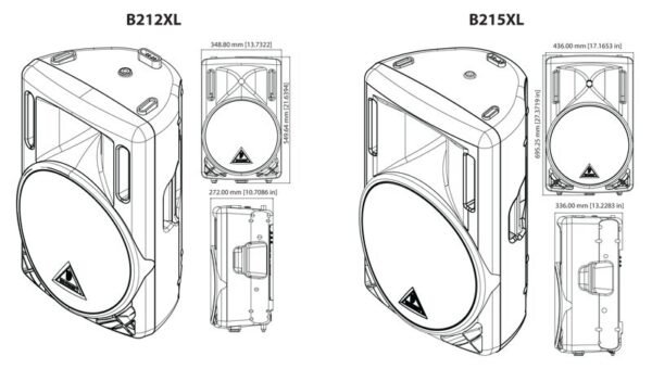 Пасивна акустична система Behringer B212XL
