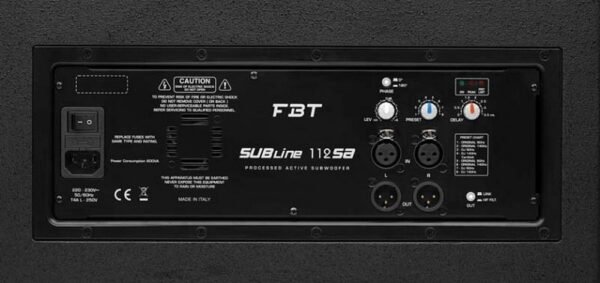 Активний сабвуфер FBT SubLine 112 SA