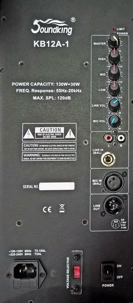Активна акустична система SoundKing KB12A-1